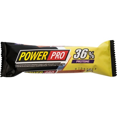 PowerPro Протеиновый батончик 36% protein (20 шт в уп) 60 г