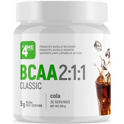 4Me Nutrition BCAA 2:1:1 200 г