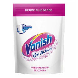 Кристальная белизна Порошковый пятновыводитель + Отбеливатель OXI Action, Vanish, 500 г (мягкая упаковка)