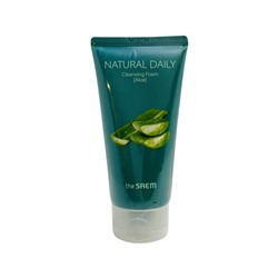 Пенка для лица с экстрактом алоэ Natural Daily Cleansing Foam Aloe, THE SAEM, 150 мл