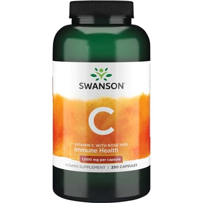 Swanson Vitamin C W/Rose Hips 1000 mg