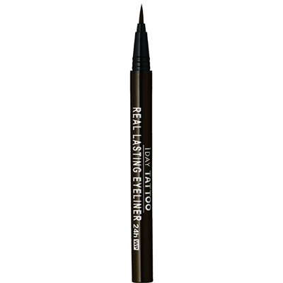 Влагостойкая жидкая подводка для глаз 24 часа Real Lasting Eyeliner 24h WP (черно-коричневый), K-Palette