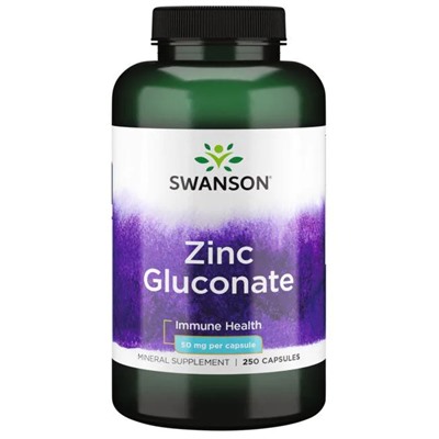 Swanson Zinc Gluconate 50 mg