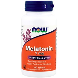 NOW Melatonin 1 mg TR Complex