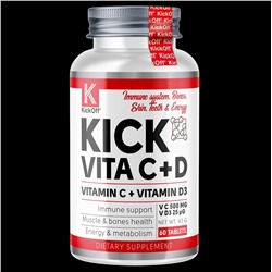 KICKOFF NUTRITION VITA C 500+D3 1000 ME