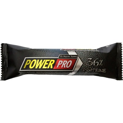 PowerPro Протеиновый батончик 36% protein (20 шт в уп) 60 г