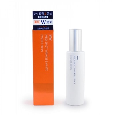 Эссенция для зрелой кожи MEDI SHOT Wrinkle & White Essence Serum, Momotani 70 мл