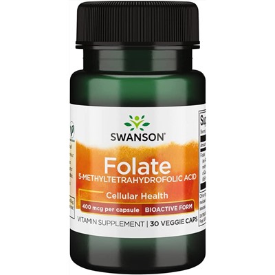 Swanson Ult Folate 400 mcg