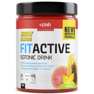 VP Laboratory FitActive Isotonic Drink 500 г