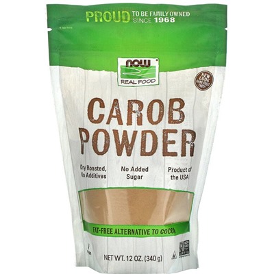 NOW Carob Powder 12 oz