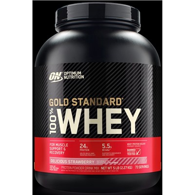 Optimum Nutrition 100 % Whey protein Gold standard 2270 г