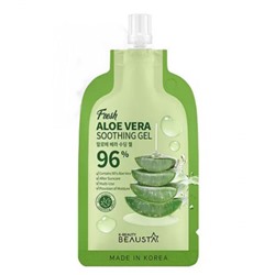 Универсальный гель для лица с экстрактом алоэ вера Aloe Vera Soothing Gel, Beausta, 20 мл