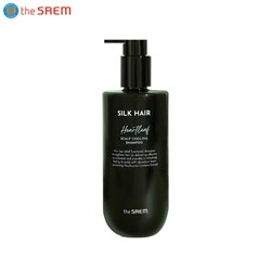 Шампунь Silk Hair Heartleaf Scalp Cooling Shampoo, THE SAEM, 400 мл