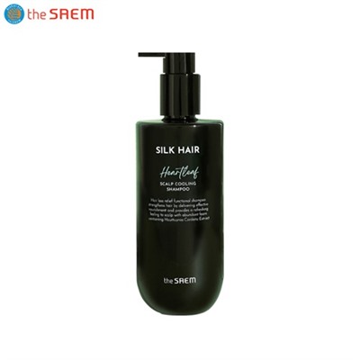 Шампунь Silk Hair Heartleaf Scalp Cooling Shampoo, THE SAEM, 400 мл