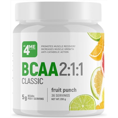 4Me Nutrition BCAA 2:1:1 200 г