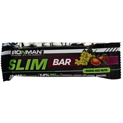 Ironman Батончик "Slim Bar" (24 шт в уп) 0.055 г