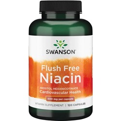 Swanson Flush Free Niacin 500 mg