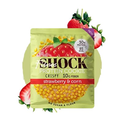 FitnesSHOCK CRISPY Печенье с хрустящими злаковыми шариками (12 шт в уп) 30 г