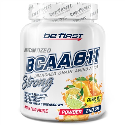 Be First BCAA 8:1:1 INSTANTIZED powder 250 г