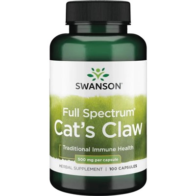 Swanson Full Spec Cats Claw 500 mg