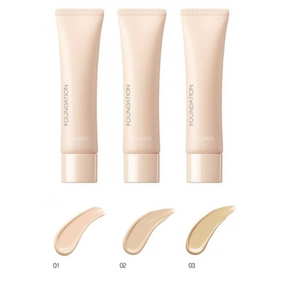 Тональная основа Saemmul Airy Cotton Foundation, тон 01 Light Beige SPF30/PA++, THE SAEM 30 мл