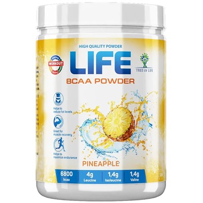 Tree of Life LIFE BCAA+Glutamine 400 г