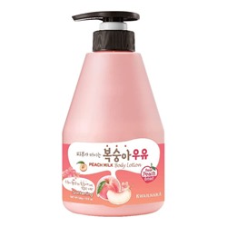 Лосьон для тела Kwailnara Peach Milk Body Lotion, WELCOS, 560 г