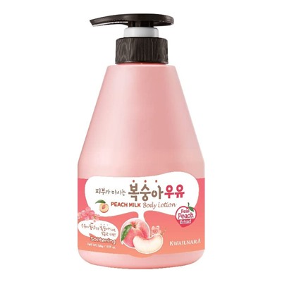 Лосьон для тела Kwailnara Peach Milk Body Lotion, WELCOS, 560 г