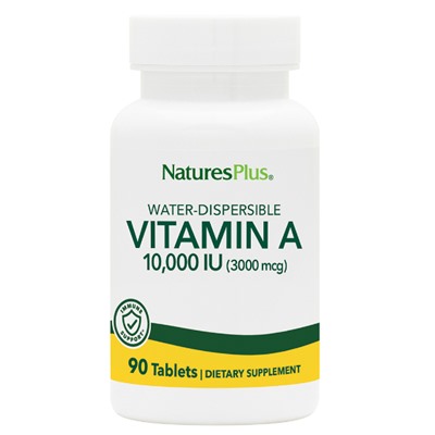 Nature's Plus VIT A 10,000 IU WATER-DISP TAB 90