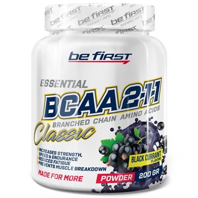 Be First BCAA 2:1:1 CLASSIC powder 200 г