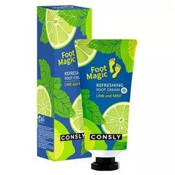 Крем для ног освежающий Refreshing Foot Cream, CONSLY, 100 мл