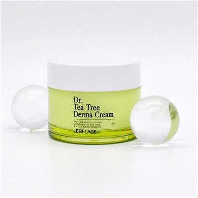 Крем с экстрактом чайного дерева Dr. Tea Tree Derma Cream, Lebelage 50 мл