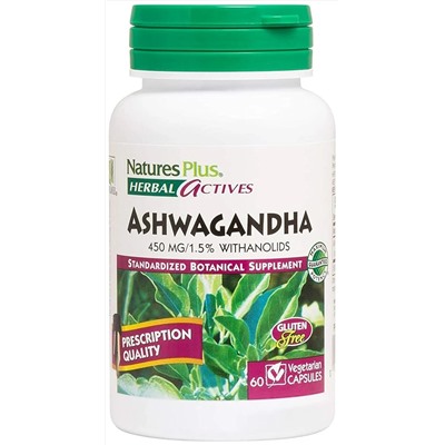 Nature's Plus ASHWAGANDHA 450 MG VCAP 60