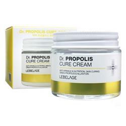 Антивозрастной питательный крем с прополисом Dr. Propolis Cure Cream, Lebelage 70 мл