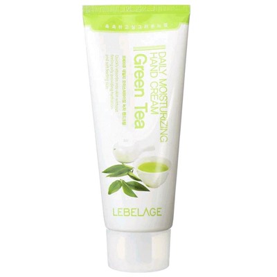 Крем для рук с экстрактом зеленого чая DAILY MOISTURIZING GREEN TEA HAND CREAM, LEBELAGE, 100 мл