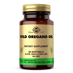 Solgar Wild Oregano Oil 175 Mg